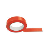Floor Tape, 1" X 36 Yds, Red