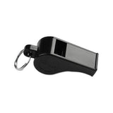 Sports Whistle, Medium Weight, Plastic, Black