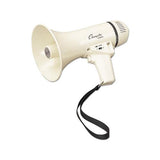 Megaphone, 4-8w, 400 Yard Range, White