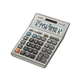 Dm1200bm Desktop Calculator, 12-digit Lcd, Silver
