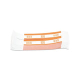 Currency Straps, Orange, $50 In Dollar Bills, 1000 Bands-pack