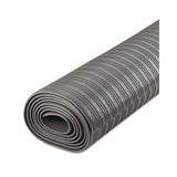 Ribbed Anti-fatigue Mat, Vinyl, 36 X 120, Gray