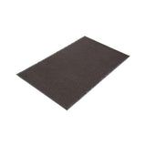 Needle Rib Wipe And Scrape Mat, Polypropylene, 48 X 72, Brown