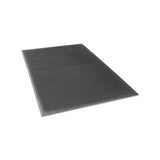 Crown-tred Indoor-outdoor Scraper Mat, Rubber, 43.75 X 66.75, Black