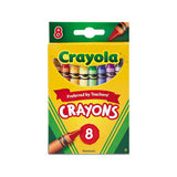 Classic Color Crayons, Peggable Retail Pack, Peggable Retail Pack, 8 Colors