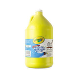Washable Paint, Yellow, 1 Gal