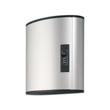 Locking Key Cabinet, 36-key, Brushed Aluminum, Silver, 11 3-4 X 4 5-8 X 11