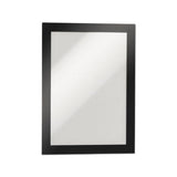Duraframe Sign Holder, 5 1-2 X 8 1-2, Black Frame, 2-pack