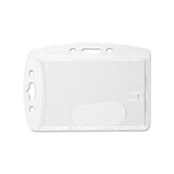 Replacement Card Holder, Vertical-horizontal, Polystyrene, 10-pack