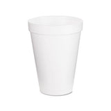 Foam Drink Cups, 12oz, 25-pack