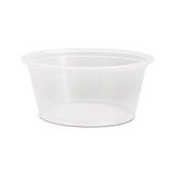 Conex Complements Polypropylene Portion-medicine Cups, 3.25 Oz, Clear, 125-bag, 20 Bags-carton