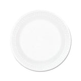 Concorde Foam Plate, 6" Dia, White, 1000-carton