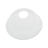 Ultra Clear Dome Cold Cup Lids F-16-24 Oz Cups, Pet, 1000-carton