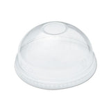 Ultra Clear Dome Cold Cup Lids F-16-24 Oz Cups, Pet, 100-pack