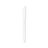 Style Setter Mediumweight Plastic Knives, White, 1000-carton