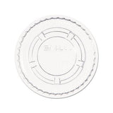 Portion-soufflé Cup Lids, Fits 0.5-1 Oz Cups, Pet, Clear, 2,500-carton