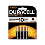Coppertop Alkaline Aaa Batteries, 4-pack
