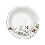 Pathways Heavyweight Paper Bowls, 20oz, Green-burgundy, 500-carton