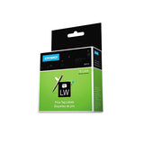 Lw Price Tag Labels, 0.93" X 0.87", White, 400 Labels-roll
