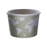 World Art Renewable And Compostable Food Container, 16 Oz, Seafoam, 25-pack, 20 Packs-carton