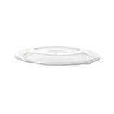 Lids For 64 Oz Squat Salad Bowls, Pla, Clear, 9.5" Dia, 300-carton