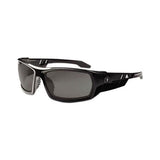 Skullerz Odin Safety Glasses, Black Frame-smoke Lens, Nylon-polycarb