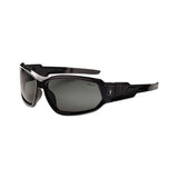 Skullerz Loki Safety Glasses-goggles, Black Frame-smoke Lens, Nylon-polycarb