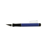 X3000 Rubber-barrel Hobby Knife, Three #11 Blades, Black