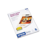 Premium Matte Presentation Paper, 9 Mil, 8.5 X 11, Matte Bright White, 50-pack