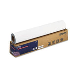 Enhanced Adhesive Synthetic Paper, 2" Core, 24" X 100 Ft, Matte White