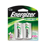 Nimh Rechargeable C Batteries, 1.2v, 2-pack