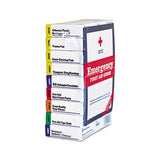 Ansi Compliant 10 Person First Aid Kit Refill, 63-pieces