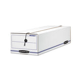 Liberty Check And Form Boxes, 9" X 24.25" X 7.5", White-blue, 12-carton