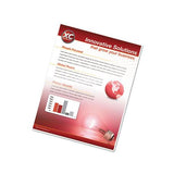 Laminating Pouches, 7 Mil, 9" X 11.5", Gloss Clear, 100-pack