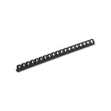Plastic Comb Bindings, 1-2" Dia, 90 Sheet Capacity, Navy Blue, 100 Combs-pack