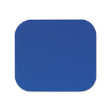 Polyester Mouse Pad, Nonskid Rubber Base, 9 X 8, Blue