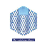 Wave 3d Urinal Deodorizer Screen, Blue, Cotton Blossom, 10-box, 60 Screens-ct