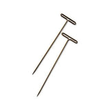 T-pins, Steel, Silver, 1 1-2", 100-box