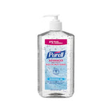 Advanced Refreshing Gel Hand Sanitizer, Clean Scent, 20 Oz Pump Bottle, 12-carton