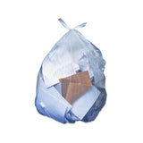 Linear Low-density Can Liners, 60 Gal, 1.1 Mil, 38" X 58", Clear, 100-carton