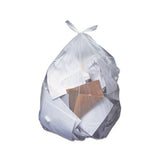 Linear Low-density Can Liners, 45 Gal, 1.5 Mil, 40" X 46", Clear, 100-carton