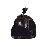 Low-density Repro Can Liner, 56 Gal, 2 Mil, 43" X 47", Black, 100-carton