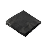 Beverage Napkins, 2-ply, 9 1-2 X 9 1-2, Black, 1000-carton