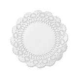Cambridge Lace Doilies, Round, 10", White, 1000-carton