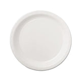 Coated Paper Dinnerware, Plate, 9", White, 50-pack, 10 Packs-carton
