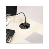 Ac Power Hub, 3" Diameter, Black