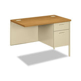 Metro Classic Series Workstation Return, Right, 42w X 24d, Harvest-putty