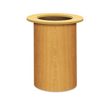 Laminate Cylinder Table Base, 18" Dia. X 28h, Harvest