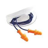 Smartfit Multiple-use Earplugs, Corded, 25nrr, Orange, 100 Pairs