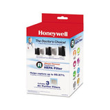 Allergen Remover Replacement Hepa Filters, 3-pack